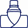 Тройники ПНД переходные Тройники ПНД переходные