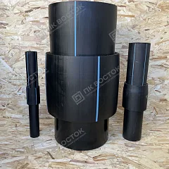 Неразъемное соединение полиэтилен-сталь (нспс) 125/108*4 мм SDR 11 вода