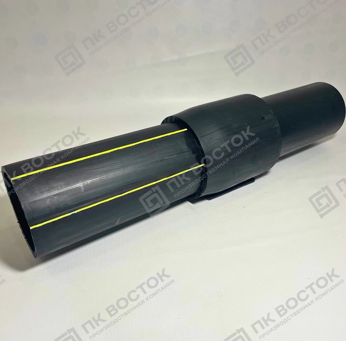 Неразъемное соединение полиэтилен-сталь 125-108 мм SDR 11 газ